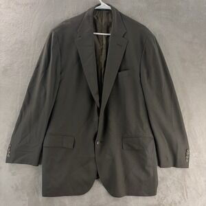 Polo Ralph Lauren Blazer Mens Size 46 Regular Brown Virgin Wool Sport Coat